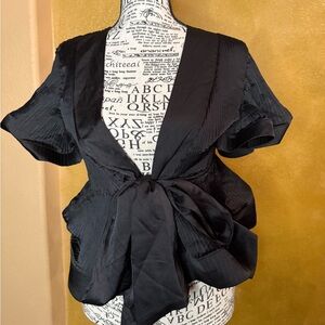 Elegant Black Women's Top
